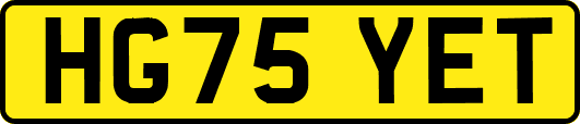 HG75YET
