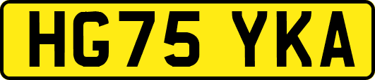 HG75YKA