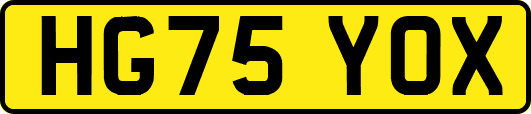 HG75YOX