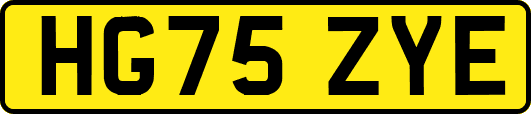HG75ZYE