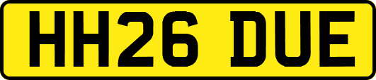 HH26DUE