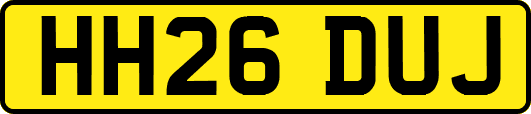 HH26DUJ