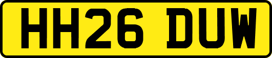HH26DUW