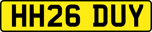 HH26DUY