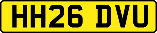 HH26DVU