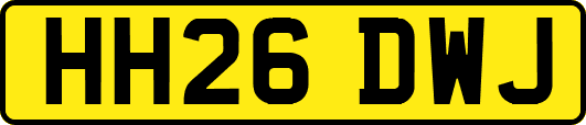 HH26DWJ