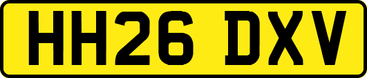 HH26DXV