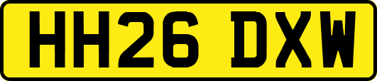 HH26DXW
