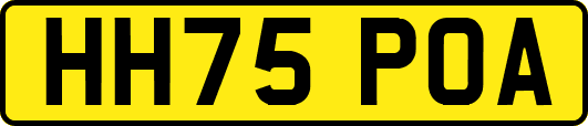 HH75POA