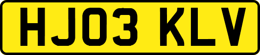 HJ03KLV