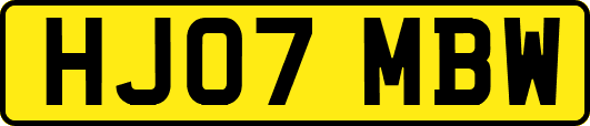 HJ07MBW