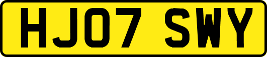 HJ07SWY