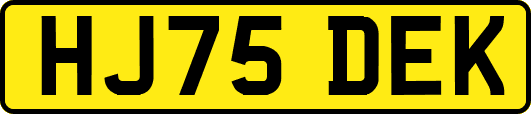 HJ75DEK