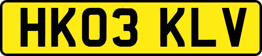 HK03KLV