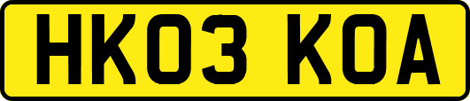 HK03KOA