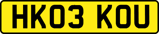 HK03KOU