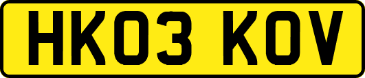 HK03KOV