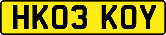 HK03KOY