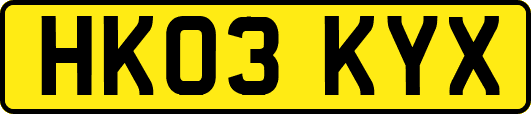 HK03KYX