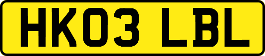 HK03LBL