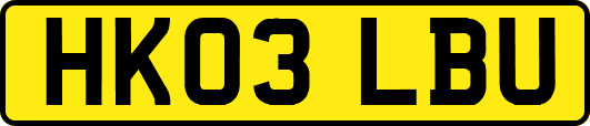 HK03LBU