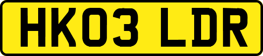 HK03LDR