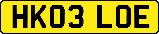 HK03LOE