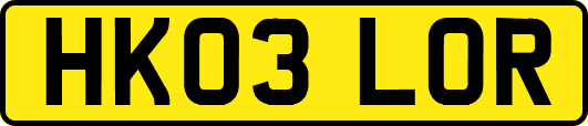 HK03LOR