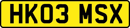 HK03MSX
