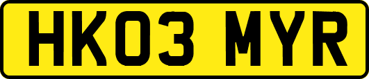HK03MYR