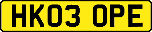 HK03OPE