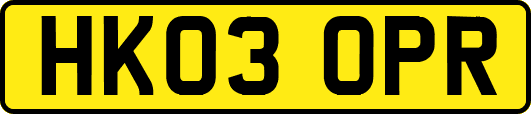 HK03OPR
