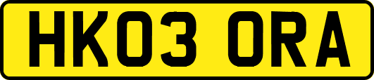 HK03ORA