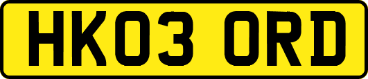 HK03ORD