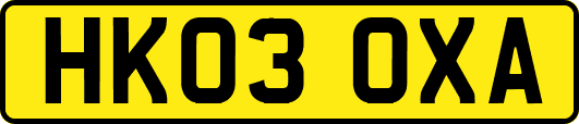 HK03OXA