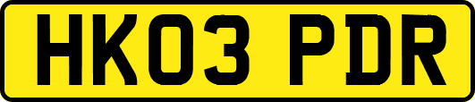 HK03PDR