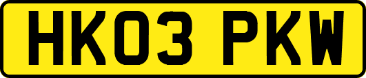 HK03PKW