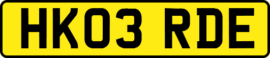 HK03RDE