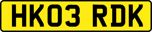 HK03RDK
