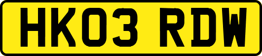 HK03RDW