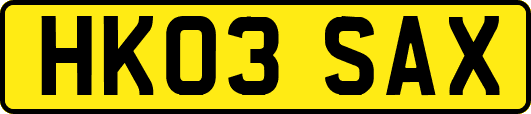 HK03SAX