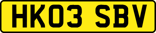 HK03SBV