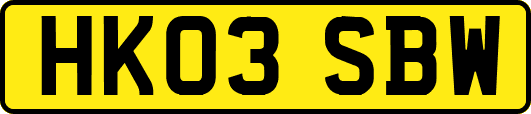 HK03SBW