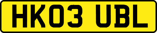 HK03UBL
