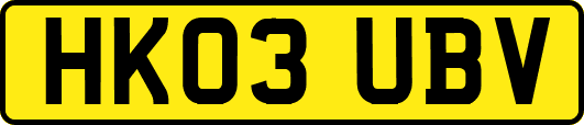 HK03UBV