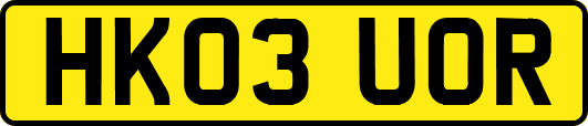 HK03UOR