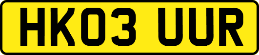 HK03UUR