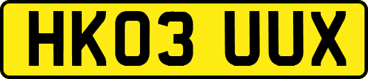 HK03UUX