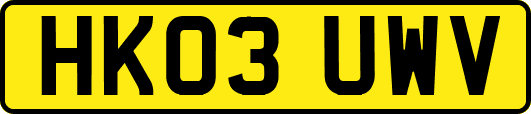 HK03UWV