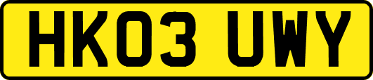 HK03UWY